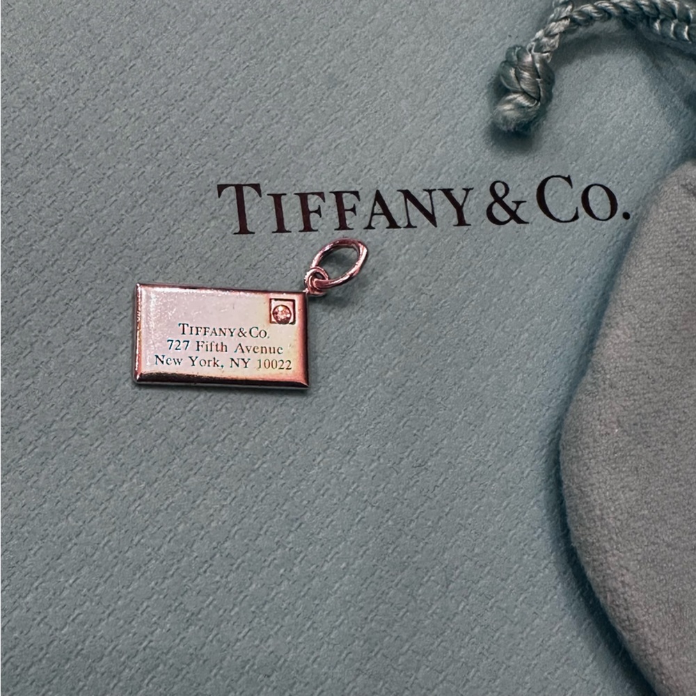Tiffany & Co. Silver Envelope Charm
